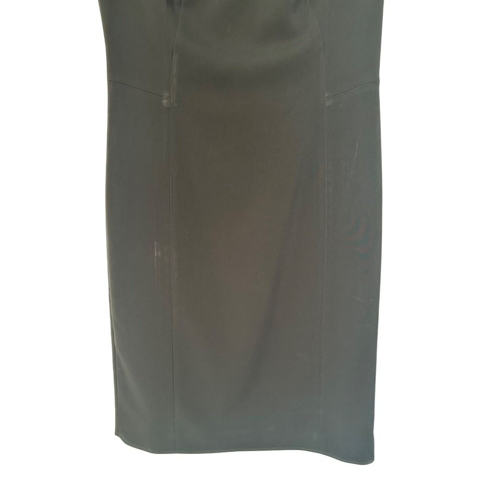 Ann Taylor Sheath Dress Womens SZ 4 Black Sleeveless Professional Career Office - Picture 3 of 12